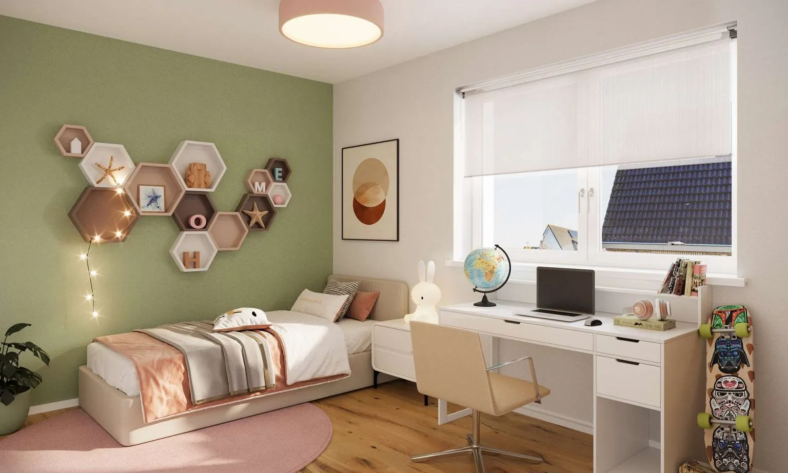 Kinderzimmer / zweites Schlafzimmer